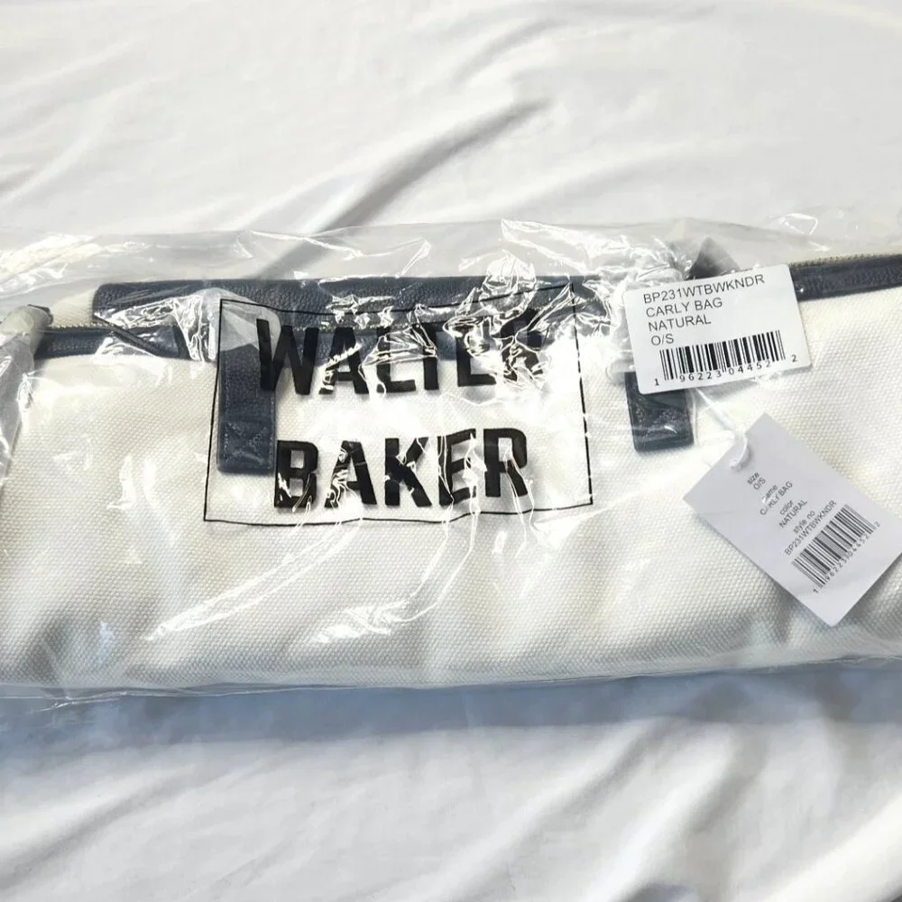 Walter Baker Day Tripper Bag Tote White New